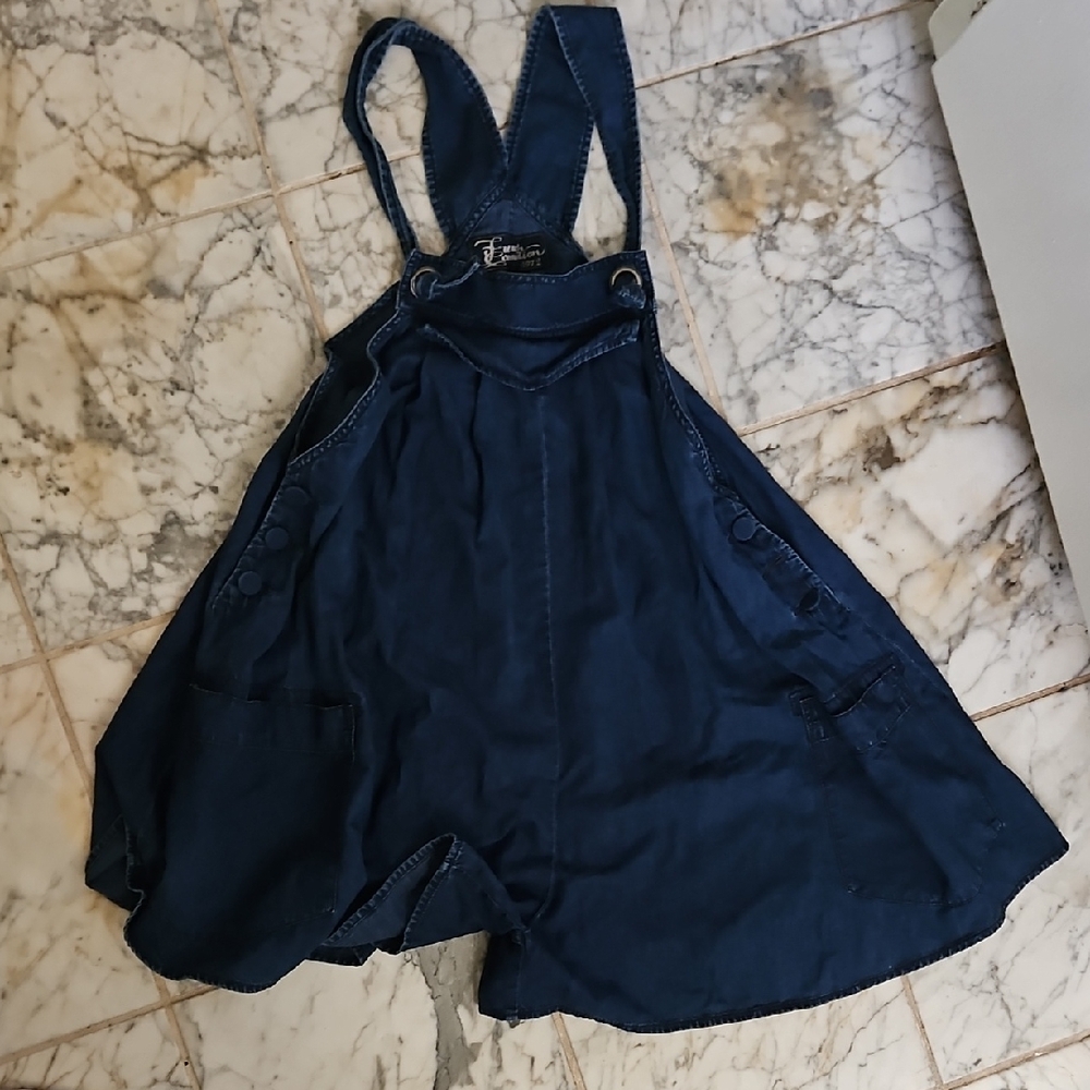 French Connection Classic Blue Denim Romper